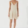 Stone Panelled Knit Mini Dress 2 Stone Panelled Knit Mini Dress -Faithfull The Brand || Commando || Rebecca Vallance Shop 0m7Py UQ