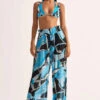 Mission Shirred Palazzo Pants Artifice Aqua -Faithfull The Brand || Commando || Rebecca Vallance Shop 113.QuantumBikiniTop MissionPants ArtificeAqua 600xcopy