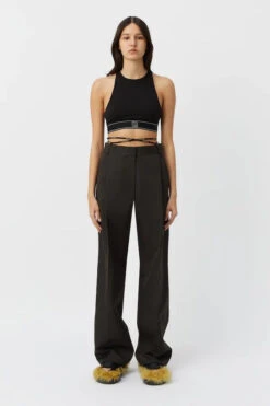Conrad Pant 12 Conrad Pant -Faithfull The Brand || Commando || Rebecca Vallance Shop 13 C M CAMILLA AND MARC conrad wrap high waisted pant black 0164 640x960copy