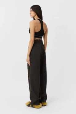 Conrad Pant 14 Conrad Pant -Faithfull The Brand || Commando || Rebecca Vallance Shop 13 C M CAMILLA AND MARC conrad wrap high waisted pant black 0168 640x960copy