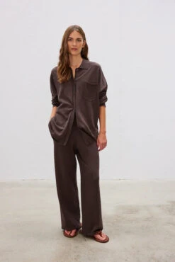 Carmen Knit Pants Coffee