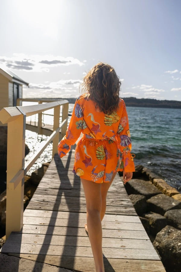 Open Neck Blouse Thalassa 10 Open Neck Blouse Thalassa - Image 8