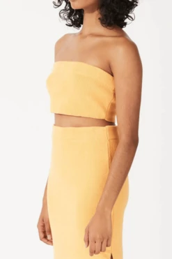 Mandarin Organic Cotton Blend Knit Bandeau -Faithfull The Brand || Commando || Rebecca Vallance Shop 1 9c5fe8b9 7b34 4905 95cb e72326db0661