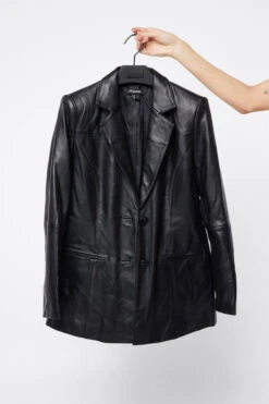 Reliance Leather Blazer 21 Reliance Leather Blazer -Faithfull The Brand || Commando || Rebecca Vallance Shop 20220829 MOSSMAN ESSENTIAL ONLINE S30 2133