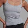 Alex Singlet Grey Marle -Faithfull The Brand || Commando || Rebecca Vallance Shop 20221209 BayseBrand Ecommerce 015131216