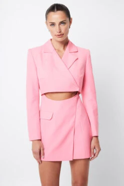 Bare Minimum Blazer Dress Pink 14 Bare Minimum Blazer Dress Pink -Faithfull The Brand || Commando || Rebecca Vallance Shop 20230309 Mossman September23 ONLINE S34 1855