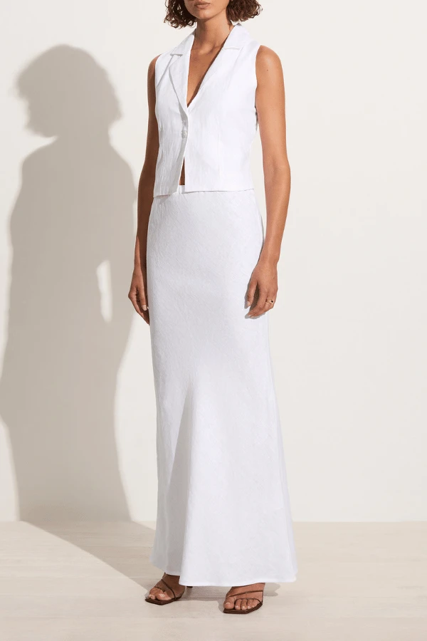 Faithfull The Brand Gabriel Top White 5 Faithfull The Brand Gabriel Top White - Image 3