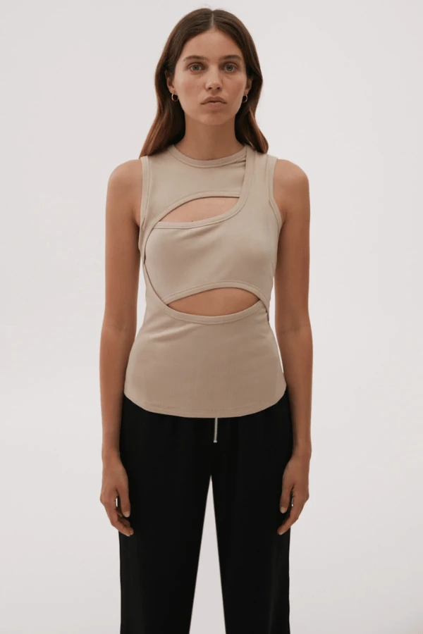 Brighton Top Latte Beige 4 Brighton Top Latte Beige - Image 2