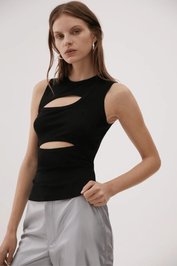 Brighton Top Black 4 Brighton Top Black - Image 2