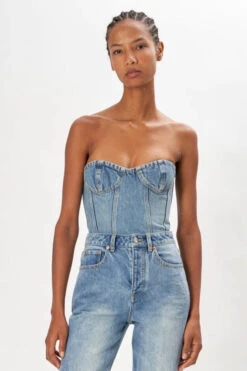 Sasha Denim Top