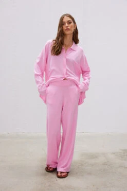 Carmen Knit Shirt Ultra Pink 18 Carmen Knit Shirt Ultra Pink -Faithfull The Brand || Commando || Rebecca Vallance Shop 31 LMD032 LMD033 Ultra Pink 2884