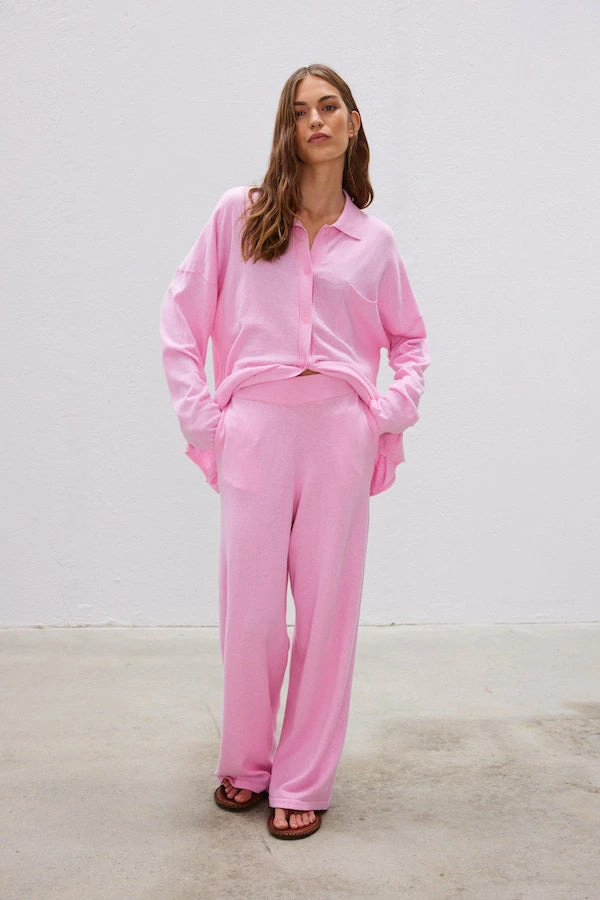 Carmen Knit Shirt Ultra Pink 6 Carmen Knit Shirt Ultra Pink - Image 4