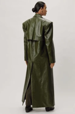 Roxton Coat Dark Olive -Faithfull The Brand || Commando || Rebecca Vallance Shop 3 1c1c3535 f4f4 4373 a175 6a2add169789