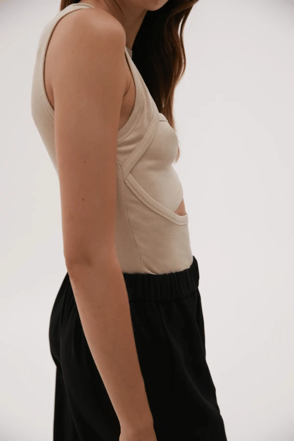 Brighton Top Latte Beige 6 Brighton Top Latte Beige - Image 4