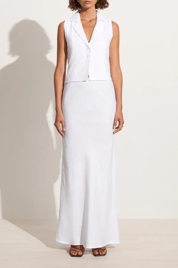 Faithfull The Brand Gabriel Top White 4 Faithfull The Brand Gabriel Top White - Image 2