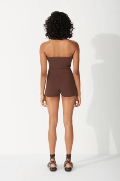 Organic Cotton Blend Knit Bandeau Chocolate -Faithfull The Brand || Commando || Rebecca Vallance Shop 5 69bc7615 dd33 447d 90a7 6bb3b8f74516