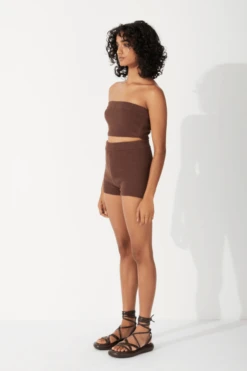 Organic Cotton Blend Knit Bandeau Chocolate -Faithfull The Brand || Commando || Rebecca Vallance Shop 6 6a9c9bfd 6c41 46ec a287 661454b97efa