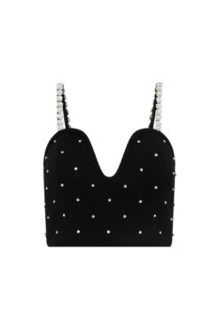 Rebecca Vallance After Hours Top -Faithfull The Brand || Commando || Rebecca Vallance Shop AFTER HOURS TOP 2302 2498 BLACK 1 38110