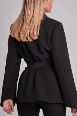 Ultimate Muse Blazer With Additional Belts Black -Faithfull The Brand || Commando || Rebecca Vallance Shop Back 1800x1800 2693c94a d49a 47c0 8920 1f74c020dcc2