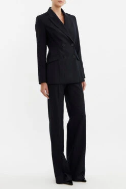 Rebecca Vallance Camryn Blazer 9 Rebecca Vallance Camryn Blazer -Faithfull The Brand || Commando || Rebecca Vallance Shop CAMRYN BLAZER 2302 4249 NAVY STRIPE 1851 54101