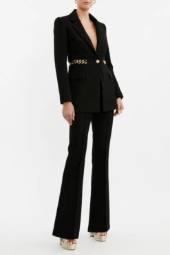 Rebecca Vallance Carine Pant -Faithfull The Brand || Commando || Rebecca Vallance Shop CARINE BLAZER 2302 4251 BLACK 3862 59531