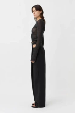 Alma Tailored Pant Black -Faithfull The Brand || Commando || Rebecca Vallance Shop C M CAMILLA AND MARC Alma cut out deconstructed co ord set high waisted pant black 2 640x960 54ed7de4 62c6 4ca5 8229 bd3be7f3a8bb