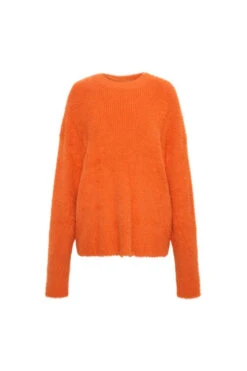 Caprani Sweater Coral 11 Caprani Sweater Coral -Faithfull The Brand || Commando || Rebecca Vallance Shop C M CAMILLA AND MARC Caprani Sweater Orange 640x960copy