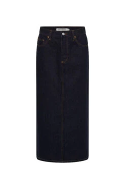 Renni Midi Skirt Indigo 13 Renni Midi Skirt Indigo -Faithfull The Brand || Commando || Rebecca Vallance Shop C M CAMILLA AND MARC RENNIE MAXI SKIRT INDIGO 640x960copy