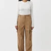 Collins Cargo Pant Camel -Faithfull The Brand || Commando || Rebecca Vallance Shop C M CAMILLA AND MARC collins cargo pant camel brown 1 640x960copy