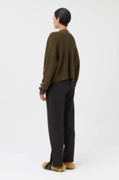 Janis Crop Cardigan Olive -Faithfull The Brand || Commando || Rebecca Vallance Shop C M CAMILLA AND MARC janis knit crop cardigan green khaki 3 640x960 391ee26e 8fb0 473c 8a07 8ed7e1ccc665