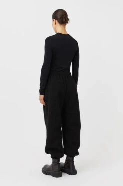 Lupine Pant 9 Lupine Pant -Faithfull The Brand || Commando || Rebecca Vallance Shop C M CAMILLA AND MARC lupine boucle tracksuit track pant black 3 640x960copy