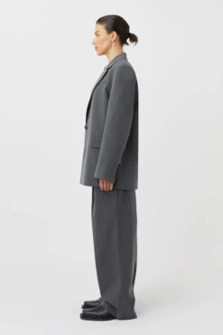 Orla Tailored Blazer 13 Orla Tailored Blazer -Faithfull The Brand || Commando || Rebecca Vallance Shop C M CAMILLA AND MARC orla tailored blazer grey 2 640x960copy