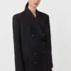 Marta Tailored Blazer -Faithfull The Brand || Commando || Rebecca Vallance Shop C M Camilla and Marc Marta Tailored Blazer Black 4