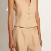 Faithfull The Brand Salome Top Wheat -Faithfull The Brand || Commando || Rebecca Vallance Shop FF2541 WHE 4