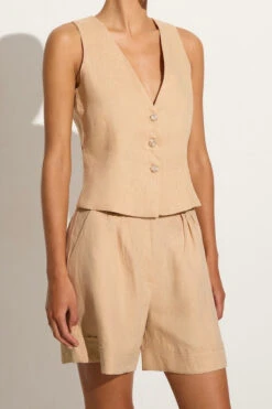 Faithfull The Brand Salome Top Wheat