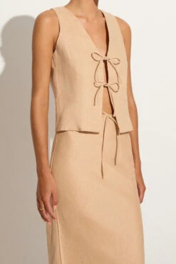 Faithfull The Brand Elfie Top Wheat