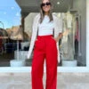 Bare Minimum Pant Red -Faithfull The Brand || Commando || Rebecca Vallance Shop Facetune 22 08 2023 15 46 442