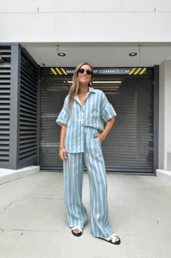 Marala Pants Sage/Teal