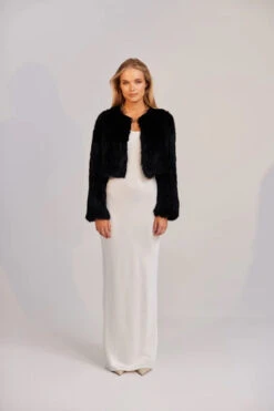 Lola Crop Jacket Black -Faithfull The Brand || Commando || Rebecca Vallance Shop HRK 0652 460xcopy