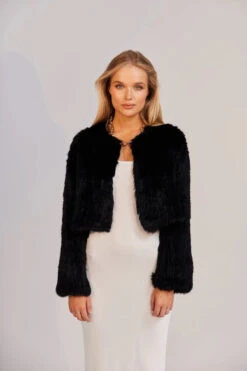 Lola Crop Jacket Black -Faithfull The Brand || Commando || Rebecca Vallance Shop HRK 0659 1512xcopy