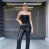 Brooke Leather Pants -Faithfull The Brand || Commando || Rebecca Vallance Shop IMG 0917