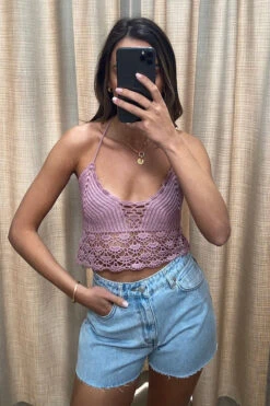 Maya Top Lilac -Faithfull The Brand || Commando || Rebecca Vallance Shop IMG 4470 9a993465 f335 436d 97ac 21dfe71b4e60