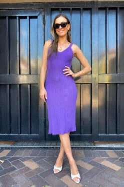 Exclusive Saige Maxi Dress Lavender