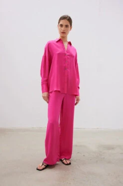 Elvira Pants Hyper Pink -Faithfull The Brand || Commando || Rebecca Vallance Shop LMD008HPK HyperPink 1copy