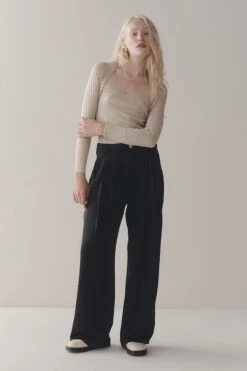 Willow Pant Silk Black