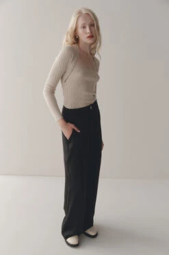 Willow Pant Silk Black 10 Willow Pant Silk Black -Faithfull The Brand || Commando || Rebecca Vallance Shop MarleW23 LB WebResize144