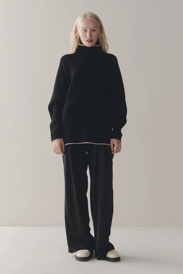 Dali Jumper Black/Oat 4 Dali Jumper Black/Oat - Image 2