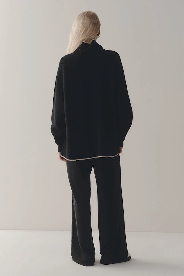 Dali Jumper Black/Oat 7 Dali Jumper Black/Oat - Image 5