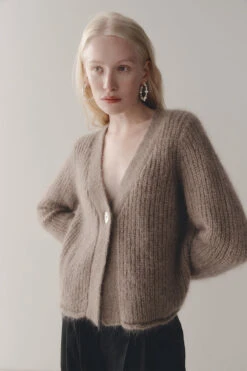 Jai Cardigan Porcini