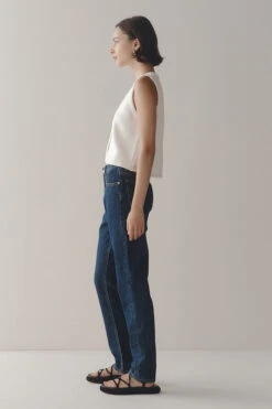 Kate Waistcoat Ivory -Faithfull The Brand || Commando || Rebecca Vallance Shop MarleW23 LB WebResize D285